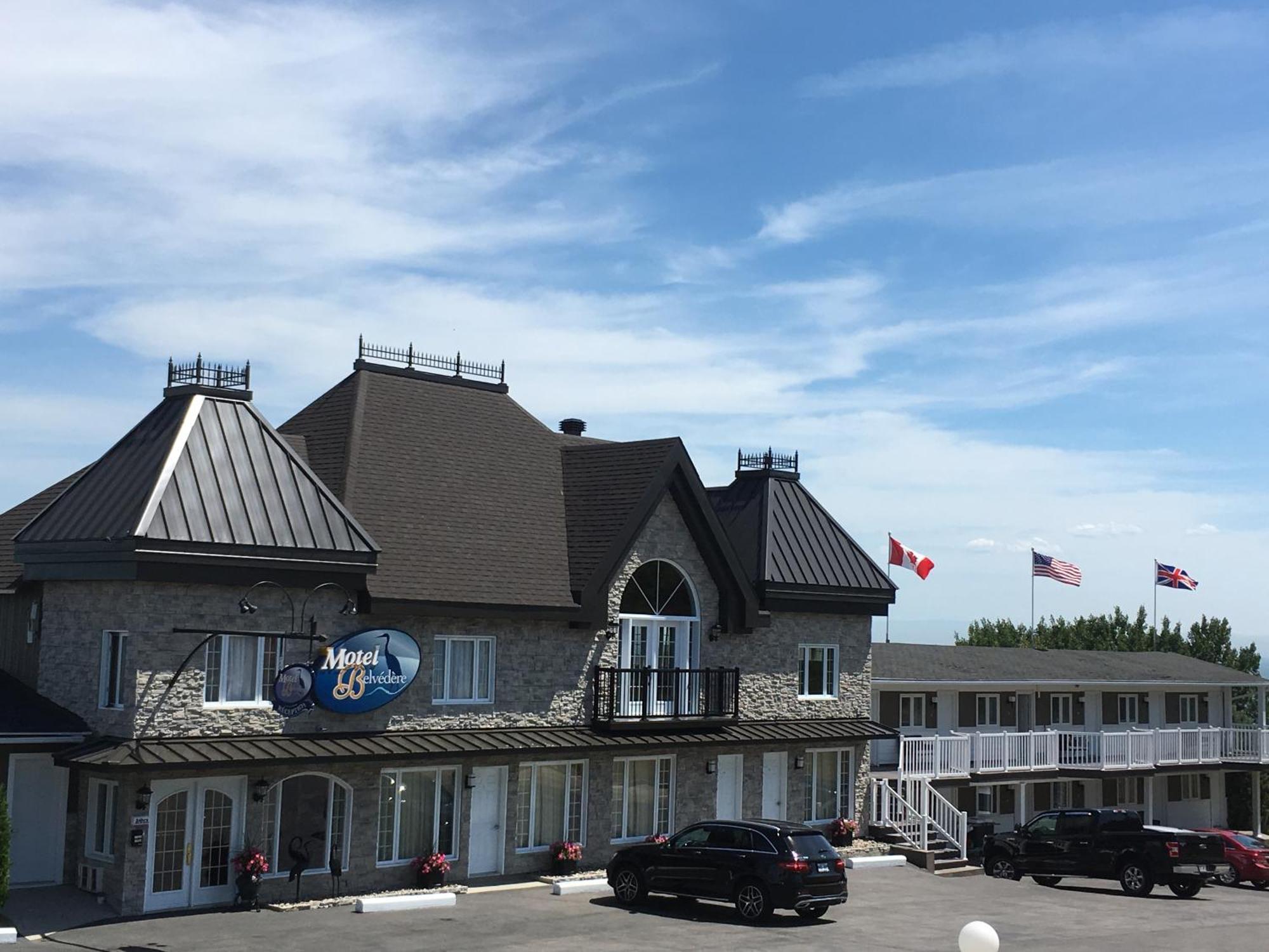 Motel Vue Belvedere Saint-Siméon Buitenkant foto