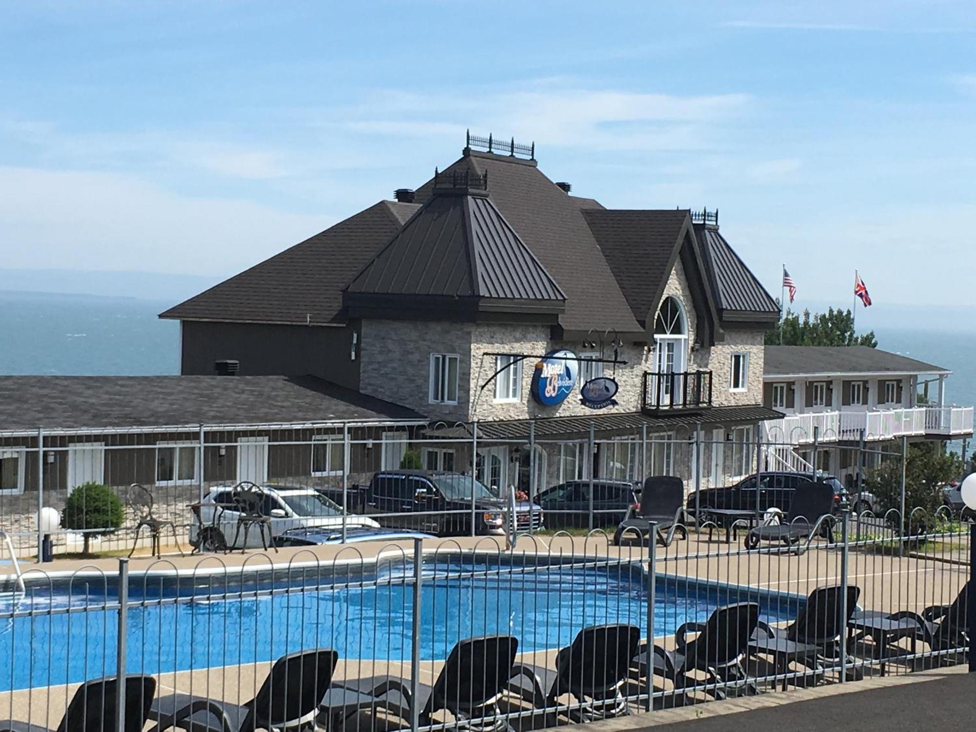 Motel Vue Belvedere Saint-Siméon Buitenkant foto